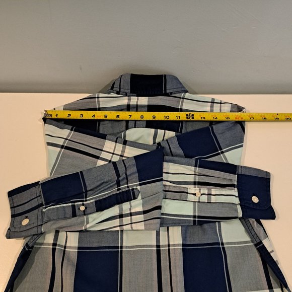 Abercrombie & Fitch Men's Extra Small Regular Fit Long Sleeve Button Down Shirt - Picture 12 of 12